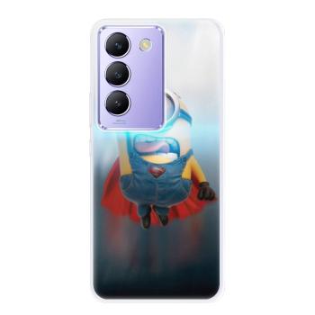 Odolné silikonové pouzdro iSaprio - Mimons Superman 02 - Vivo V40 SE 4G/5G