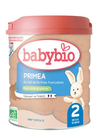 BABYBIO PRIMEA 2 kojenecké bio mléko 800 g