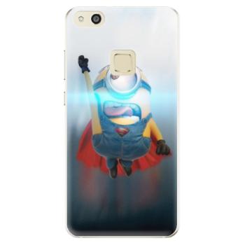 Odolné silikonové pouzdro iSaprio - Mimons Superman 02 - Huawei P10 Lite