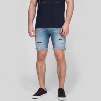 Pepe Jeans pánské světle modré džínové šortky