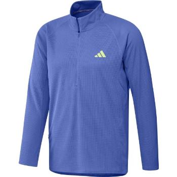 adidas ADIZERO RUNNING QUARTER-ZIP LONG SLEEVE Pánské běžecké triko, tmavě modrá, velikost