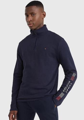 Pánská mikina Tommy Hilfiger UM0UM02521 L Tm. modrá