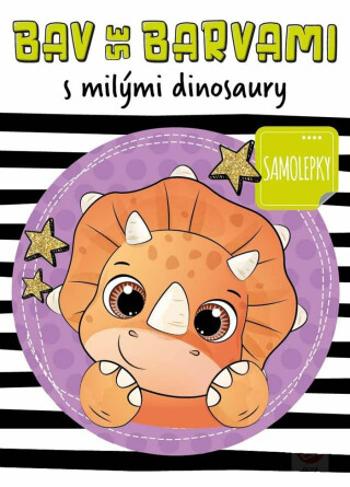 Bav se barvami s milými dinosaury