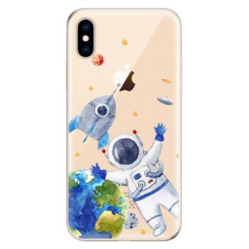 Odolné silikonové pouzdro iSaprio - Space 05 - iPhone XS