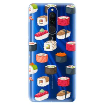 Odolné silikonové pouzdro iSaprio - Sushi Pattern - Xiaomi Redmi 8