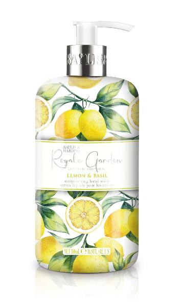 Baylis & Harding Tekuté mýdlo na ruce Lemon & Basil 500 ml