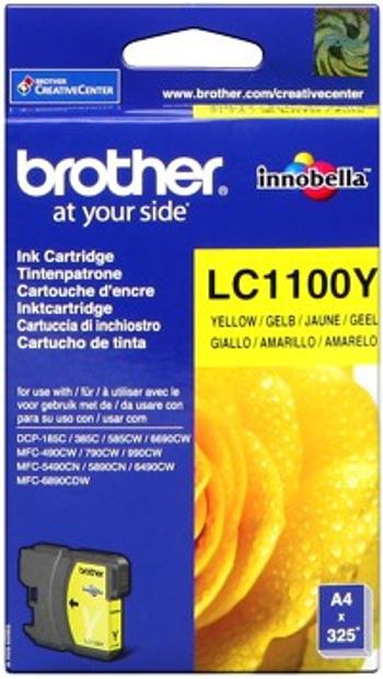 Brother LC-1100Y žlutý (yellow) originální cartridge