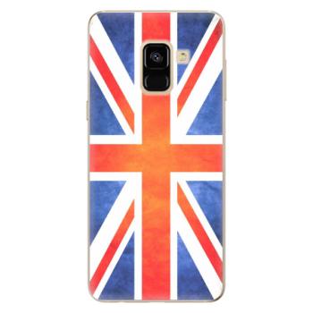 Odolné silikonové pouzdro iSaprio - UK Flag - Samsung Galaxy A8 2018