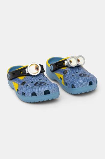 Dětské pantofle Crocs DESPICABLE ME CLASSIC CLOG modrá barva, 209489