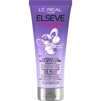 L´Oréal Paris Vyplňující noční krém na vlasy Elseve Hyaluron Plump (Plumping Night Cream) 200 ml