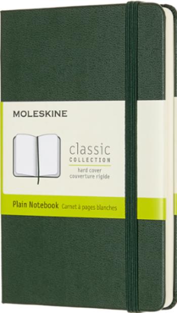 Moleskine - zápisník - čistý, zelený S