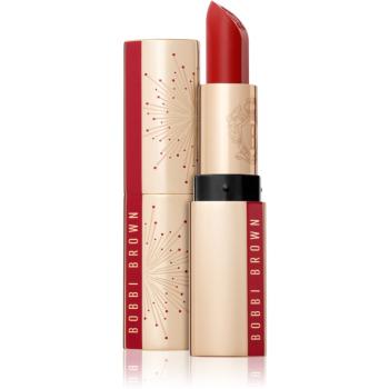 Bobbi Brown Holiday Luxe Lipstick luxusní rtěnka s hydratačním účinkem odstín Parisian Red 3,5 g