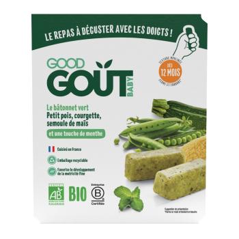 Good Gout BIO Tyčinky z hrášku a cukety 120 g