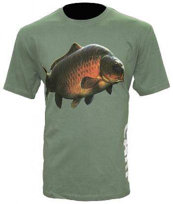 Zfish tričko carp t-shirt olive green-velikost xxl