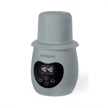 BabyOno Get Ready Electronic Bottle Warmer and Steriliser multifunkční ohřívač kojeneckých lahví Grey 1 ks