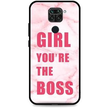 TopQ LUXURY Xiaomi Redmi Note 9 pevný Girl Boss 52471 (Sun-52471)