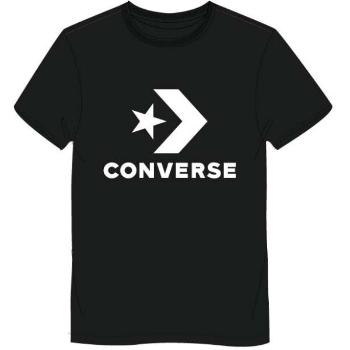 Converse STANDARD FIT CENTER FRONT LARGE LOGO STAR CHEV Unisexové tričko, černá, velikost