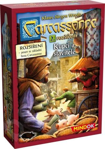 Carcassonne rozšíření 2: Kupci a stavitelé - Wrede Klaus-Jürgen