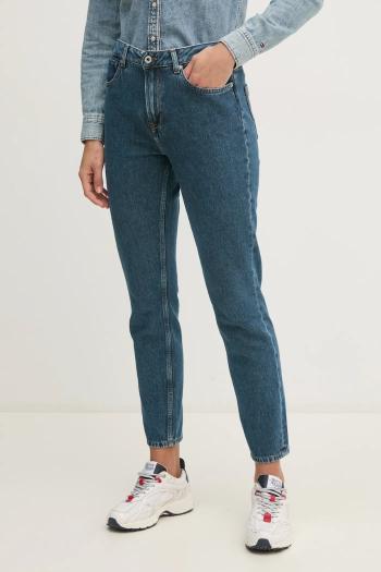 Rifle Pepe Jeans TAPERED JEANS HW VIOLET dámske, vysoký pás, PL204591EF2