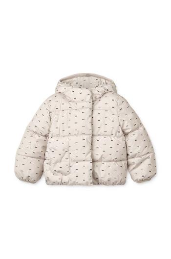 Kojenecká bunda Liewood Giovanna Jacket bílá barva, LW19144