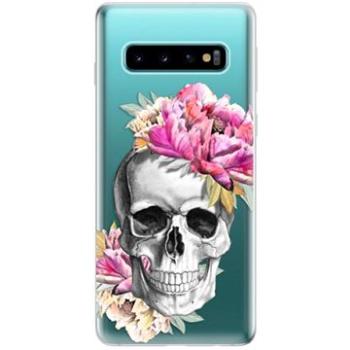 iSaprio Pretty Skull pro Samsung Galaxy S10 (presku-TPU-gS10)