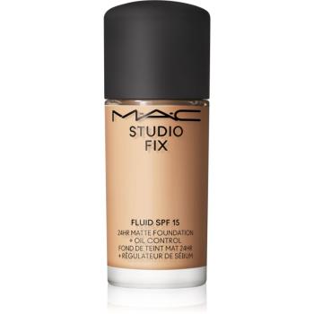 MAC Cosmetics Mini Studio Fix Fluid SPF 15 24HR Matte Foundation + Oil Control matující make-up SPF 15 odstín NW15 15 ml