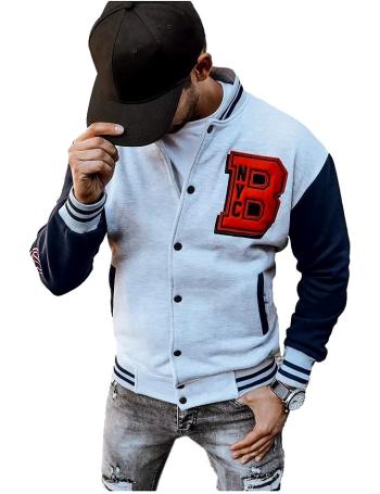 šedá bomber mikina vel. XL