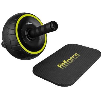 Fitforce AB MASS WHEEL Posilovací kolečko, černá, velikost