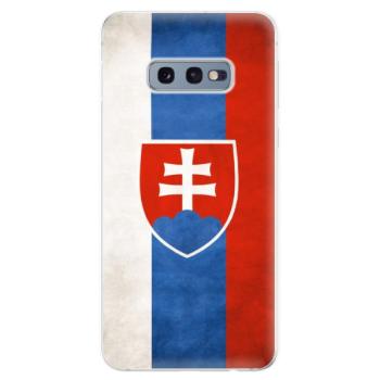 Odolné silikonové pouzdro iSaprio - Slovakia Flag - Samsung Galaxy S10e