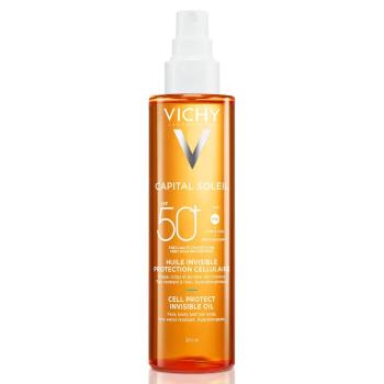 Vichy Neviditelný olejový sprej na opalování SPF 50+ Capital Soleil (Cell Protect Invisible Oil) 200 ml