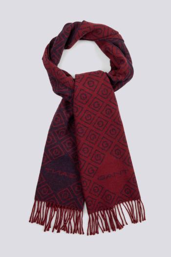 ŠÁLA GANT D2. ICON G WOOL SCARF ROSEWATER