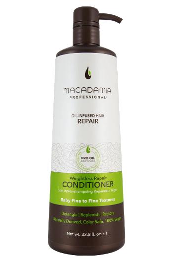 Macadamia Lehký kondicionér s hydratačním účinkem Weightless Repair (Conditioner) 1000 ml