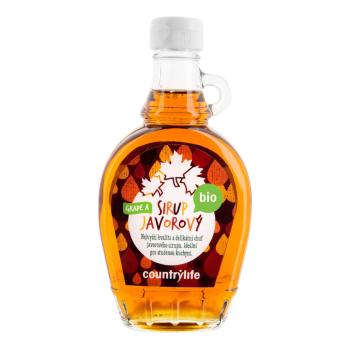 Sirup javorový Grade A 250 ml BIO   COUNTRY LIFE