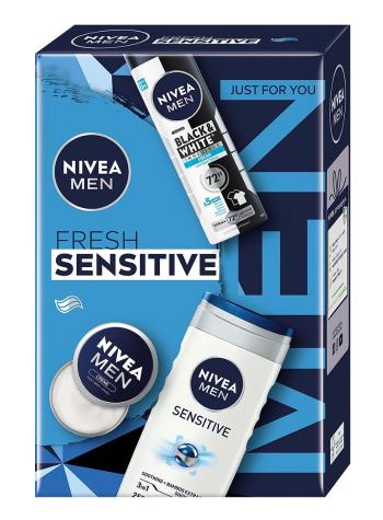 Nivea Men Box Fresh Sensitive 2024 dárková sada pro muže 3 ks