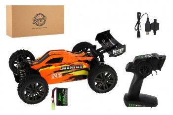 Auto RC Buggy Bonzai Jubatus terénní 30cm plast oranžové 2,4GHz na bat.+dob. pack v krab. 40x14x21cm