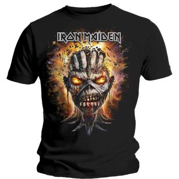 Iron Maiden Tričko Eddie Exploding Head Unisex Black 2XL