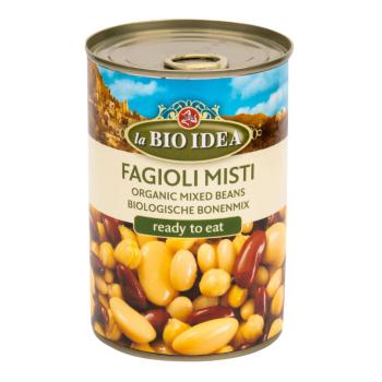 Fazole mix sterilované 400 g BIO   BIO IDEA