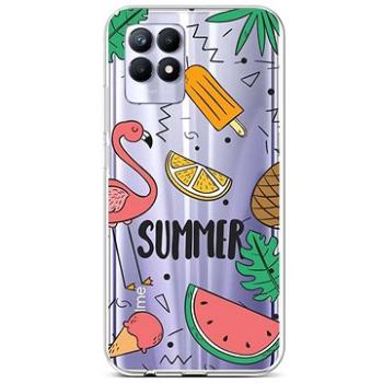 TopQ Kryt Realme 8i silikon Summer 69841 (Sun-69841)