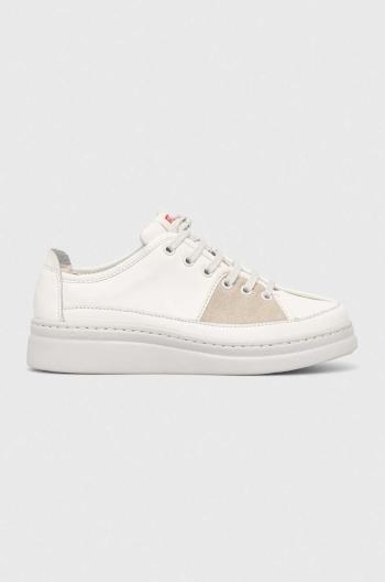 Kožené sneakers boty Camper TWS bílá barva, K201580.001