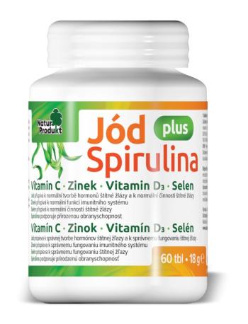 Naturprodukt Jód plus Spirulina 60 tablet