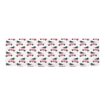 Pamut asztali futó karácsonyi mintával 40x140 cm Christmas Ride – Butter Kings