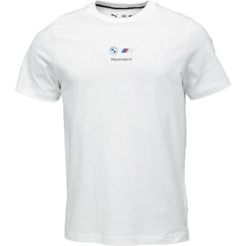 Puma BMW M MOTORSPORT MMS GRAPHIC TEE Férfi póló, fehér, méret