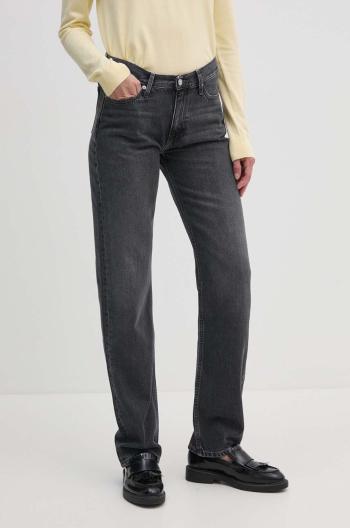 Džíny Calvin Klein Jeans dámské, high waist, J20J223641