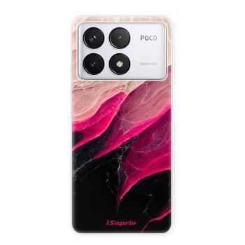 Odolné silikonové pouzdro iSaprio - Black and Pink - Poco F6 Pro