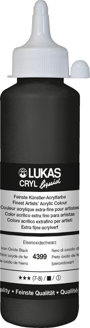 Lukas Cryl Liquid Akrylová barva Iron Oxid Black 250 ml 1 ks