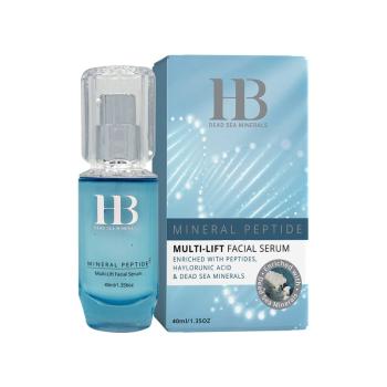 H&B Dead Sea Minerals Multiliftingové sérum na obličej Mineral Peptide 40 ml