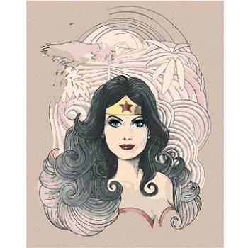 Zuty - Kreslená wonder woman, 40×50 cm (HRAwlmal221nad)