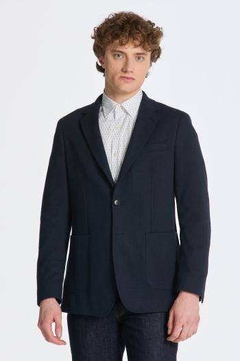 BLEJZR GANT JERSEY BLAZER EVENING BLUE