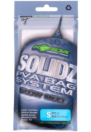 Korda pva sáček solidz slow melt pva bags - s