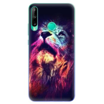 Odolné silikonové pouzdro iSaprio - Lion in Colors - Huawei P40 Lite E